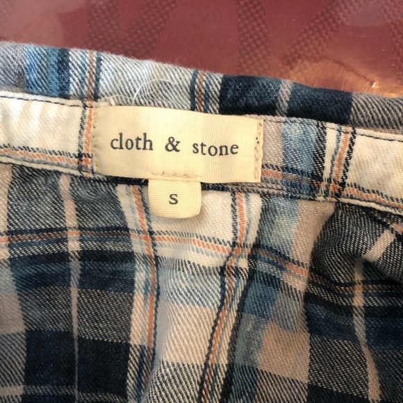 Cloth & stone plaid shirt - Picture 5 of 7